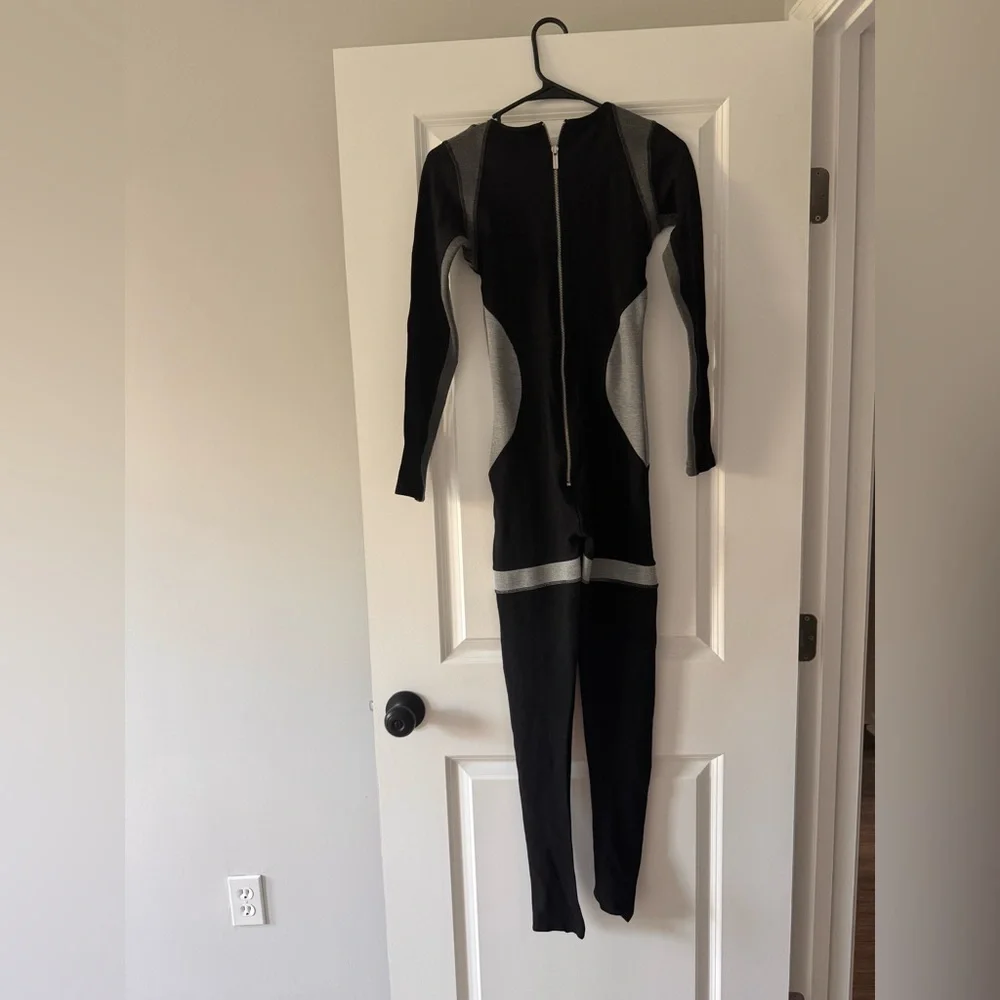 Maniere De Voir Black and Gray Jumpsuit UK6/US2 - Picture 3 of 3